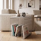 Hanah home pomoćni sto aska, 37 cm, hromirani | Eponuda.com