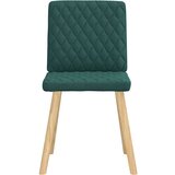  Jedilni stoli 6 kosov temno zeleno blago, (21832333) | Shoptok.si