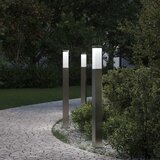  Stupić za zidne lampe 3 kom 80 cm nehrđajući čelik IP44 | shoptok.hr