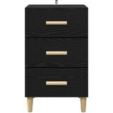  Noćni ormar Crni hrast 40 x 40 x 66 cm Konstruirano drvo | shoptok.hr