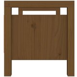  Klop za predsobo medeno rjava 80x40x43 cm trdna borovina, (20766928) | Shoptok.si