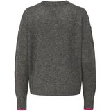 Only Pulover 'ONLNEW AMOUR' siva melange / fuksija | shoptok.hr