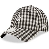 New Era Ženski kačket Gingham, Crno-beli Cene