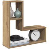 vidaXL Zidne kockaste police 2 kom Artisan hrast konstruirano drvo - Hrast artisan | shoptok.hr