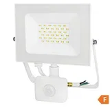 LED reflektor 30 W s detektorom pokreta, 4000 K (neutralno bijela boja svjetla), 2550 lm, IP44, 30 000 h, bijeli