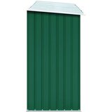  Ostava za drva od pocinčanog čelika 330x84x152 cm zelena | shoptok.hr