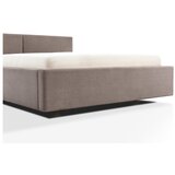 Meise Möbel Svjetlo smeđi bračni krevet s prostorom za odlaganje s podnicom 180x200 cm Cube – | shoptok.hr