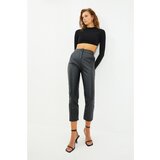 Trendyol Ženske hlače Leather Cene