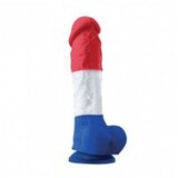 Ns Novelties Dildo Colours Tricolor 22,5cm Cene