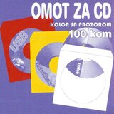  Omot za CD/DVD papirni KOLOR 100 kom WB | Eponuda.ba