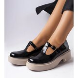 Gemre Black patent leather shoes Karino | ePonuda.com