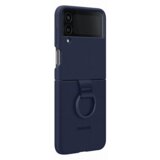Samsung original silikonski Ring Case ovitek EF-PF721TNE za SAMSUNG Galaxy Z Flip 4 F721 - temno modra Cene