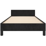  Okvir za krevet s uzglavljem crni 90x200 cm baršunasti | shoptok.hr
