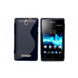  S silikonski ovitek SONY Xperia L - črn Cene