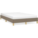Maison Chic Posteljni okvir - Dvoposteljna postelja - Zakonska postelja brez vzmetnice taupe 120x190 cm blago-J12577, (21776096) | Shoptok.si