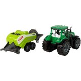 Green Agricultural Tractor, Seeder, Friction Drive | shoptok.hr