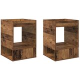  Stranska miza 2 pcs Star les 40 x 40 x 56 cm Konstruiran les, (5000201747) | Shoptok.si