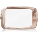 Notino Travel Collection Cosmetic bag transparentna kozmetička torbica M Beige 1 kom | shoptok.hr