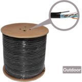 Kabal LAN CAT5e FTP OWIRE outdoor+sajla BOX 305m crni | Eponuda.com