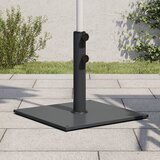 vidaXL Podstavek za senčnik za Ø32/38/48 mm palice 17 kg kvadraten u