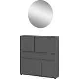 Germania Antracitno sivi set za hodnik Ameca 2.0 – | shoptok.hr