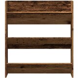 vidaXL Zidni ormarić za cipele staro drvo 80x18x90cm konstruirano drvo | shoptok.hr