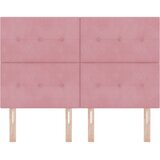  Uzglavlje Ružičasta 144 cm Baršun | shoptok.hr