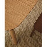 Kave Home Jedilna miza v jesenovem dekorju 100x100 cm Indara – | Shoptok.si