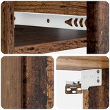 Stolna montirana na zid Staro drvo 59 x 34,5 x 17 cm | shoptok.hr