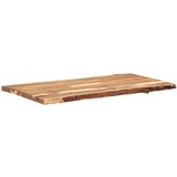 Stolna ploča od masivnog bagremovog drva 118 x (50-60) x 3 8 cm | shoptok.hr