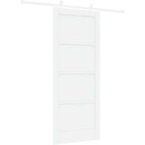  Klizna vrata Bijela 83 x 202 cm Masivna borovina | shoptok.hr