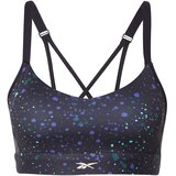 Reebok Športni nederček 'Lux Strappy' mešane barve / črna Cene