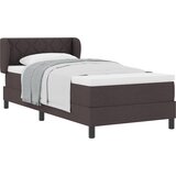 vidaXL Box Spring Postelja z Blazino Temno Rjava 90x190 cm Tkanina, (22052746) Cene