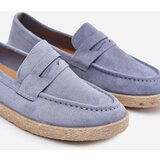 Boto Men's Moccasins With Weave Blue Fiamar | Shoptok.si