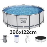 Bestway BAZEN 5618W STEEL PRO MAX SET 396X122 BW | Eponuda.com
