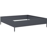  Povišena vrtna gredica antracit 100x100x26 cm čelik | shoptok.hr