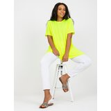 RELEVANCE Tunic-RV-TU-7853.50-fluo yellow | Shoptok.si