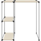  Stalak za pohranu iznad perilice krem 87x55x90,5 cm željezni | shoptok.hr
