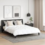vidaXL Odeja Drugo 3 pcs Bela 240 x 200 cm Puh | Shoptok.si