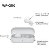 Sony WF-C510 bijeli True Wireless slušalice | shoptok.hr