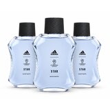Adidas UEFA Champions League Star Silver EDT trio pack 3x100ml ( 3 komada ) Cene