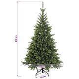  Umjetno božićno drvce s nogom 240 cm 300 LED lampica - 240 cm s LED svjetlima | shoptok.hr