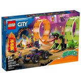 Lego City 60339 Arena za vratolomije s dvostrukom petljom | shoptok.hr