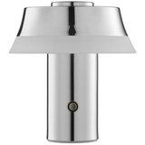 Brilliant LED stona lampa KINICH, prigušiva, punjiva, dodirna, LED/2,5W/5V, 2700K, sjajni hrom | Eponuda.com
