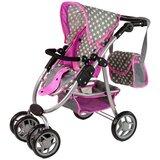  Voziček za punčke Carrycot Bag - siva | Shoptok.si
