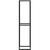  Stalak za drva crni 50x30x209 cm čelik | shoptok.hr