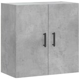 Maison Chic Stenska omarica - Zidna omarica betonsko siva 60x31x60 cm inženirski les iu442, (22063229) Cene