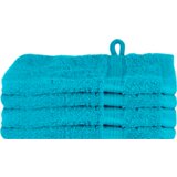 vidaXL Krpice 4 pcs Tirkizna 15 x 21 cm Pamuk | shoptok.hr