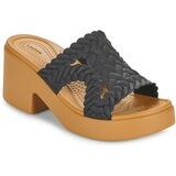 Crocs Natikači Brooklyn Woven Slide Heel Črna | Shoptok.si