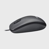 Logitech Miš usb 3tipke optički žični M90 Logitech crno/sivi blister | Shoptok.si
